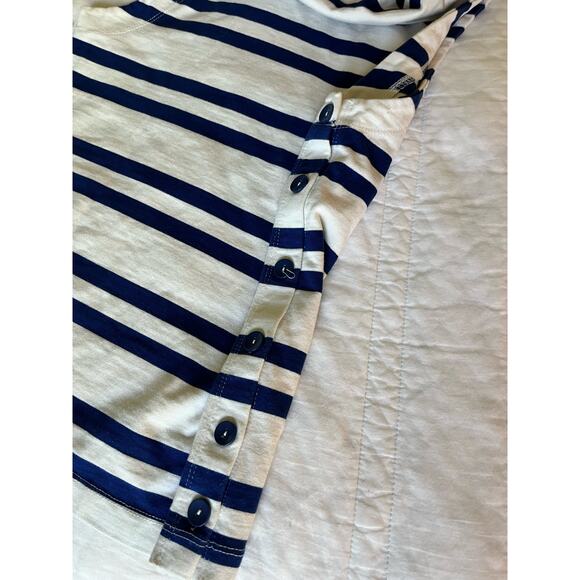 Maeve‎ by Anthropology Sleeveless Nautical Stripe Mock Neck size XS - Picture 5 of 7